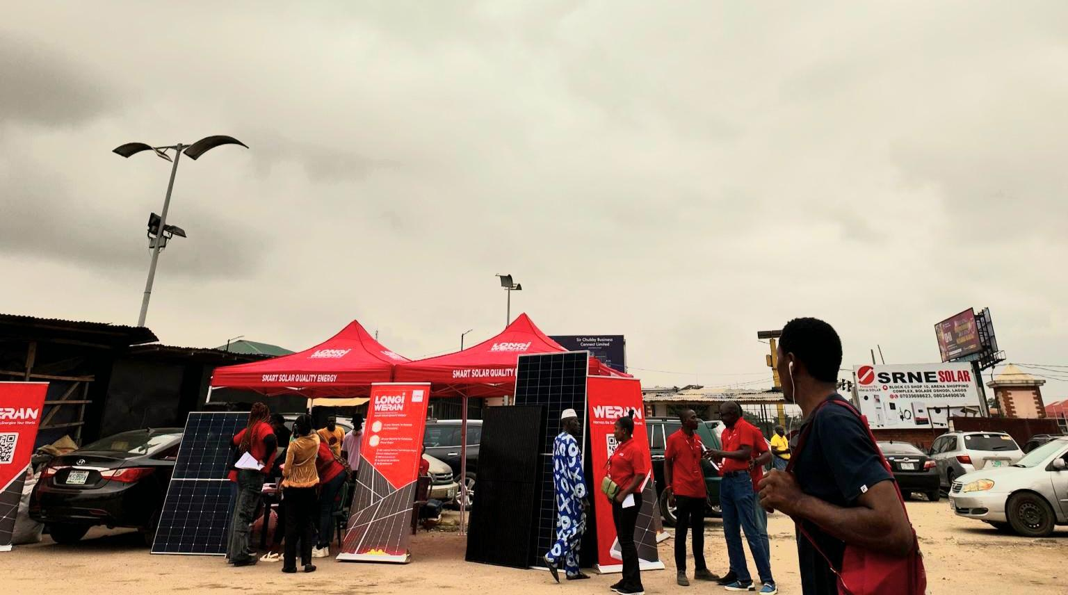 WERAN Solar’s Groundbreaking Arena Market Activation in Lagos WERAN Solar’s Groundbreaking Arena Market Activation in Lagos